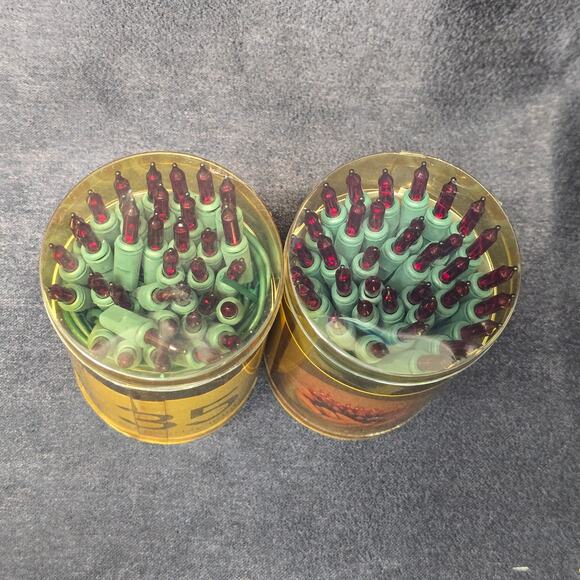 Martha Stewart Red Valentines Day Holiday Lights Home Decor 2x 12.6' - Picture 3 of 7